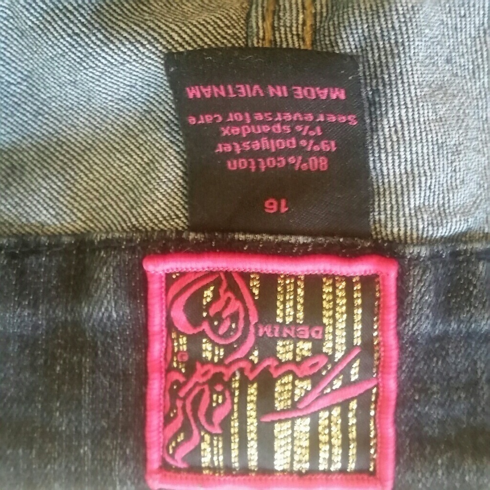 TORRID Stretch Dark Wash Size 16 Straight Leg C3 - Picture 3 of 7